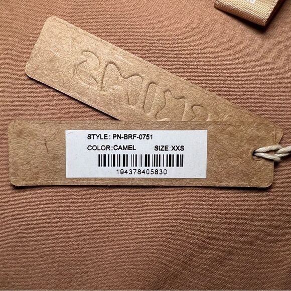 SKIMS Cotton Jersey Full Brief in Camel - Picture 3 of 5